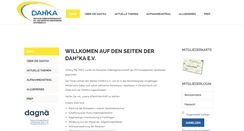 Desktop Screenshot of dahka.de