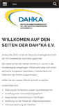 Mobile Screenshot of dahka.de